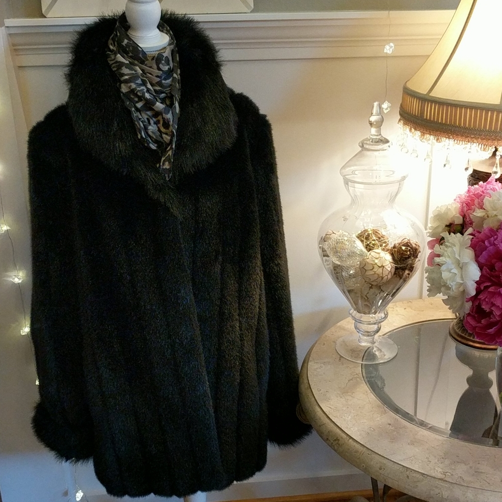 Fabulous Fur - Faux Fur Coat...WOW